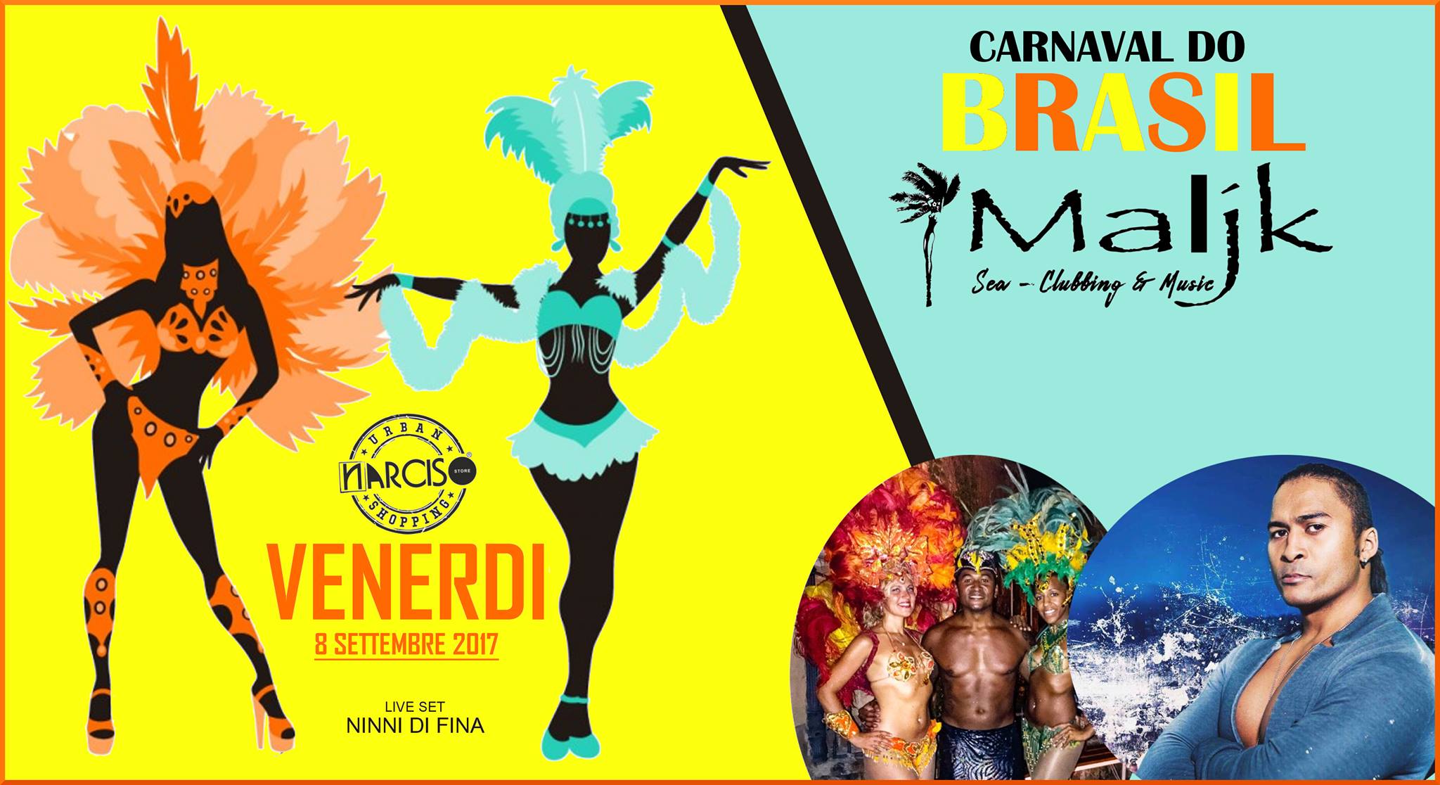8 Settembre - MALJK- Carnaval Do Brasil  Guest Animation - MR. Andrè Cruz.jpg